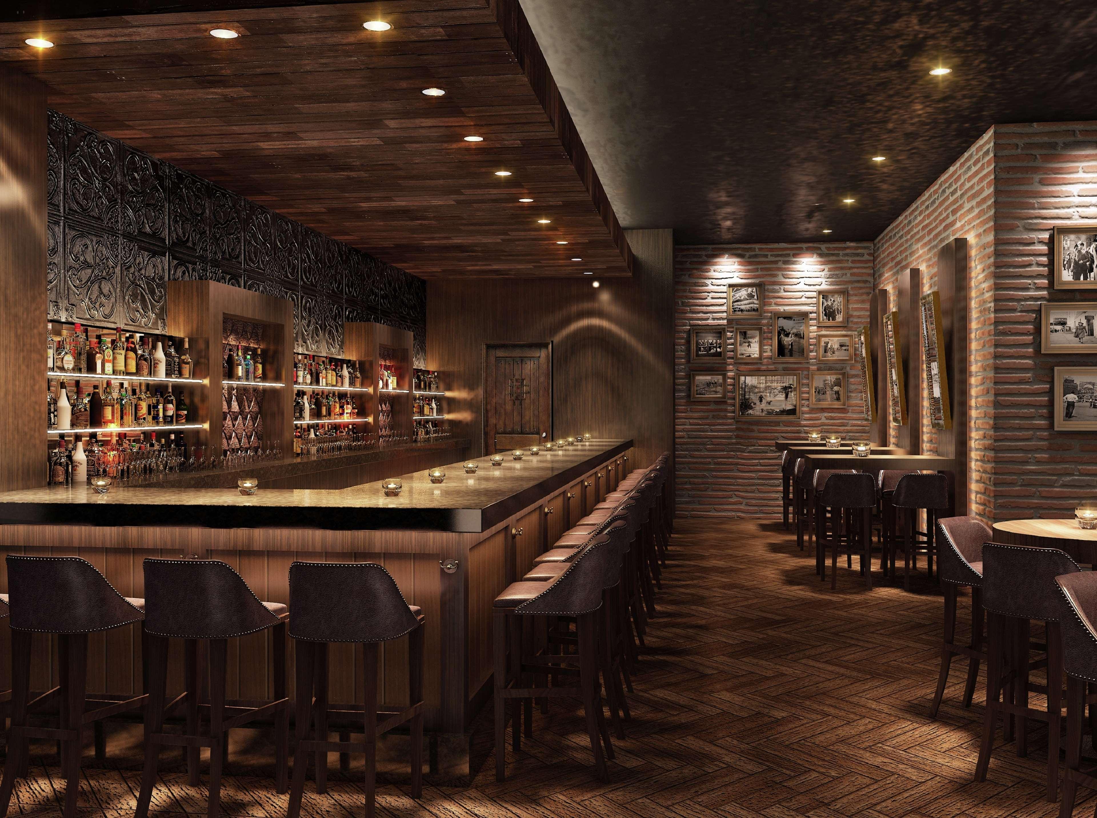 Doubletree By Hilton Doha - Al Sadd Ξενοδοχείο Εξωτερικό φωτογραφία The interior of the bar