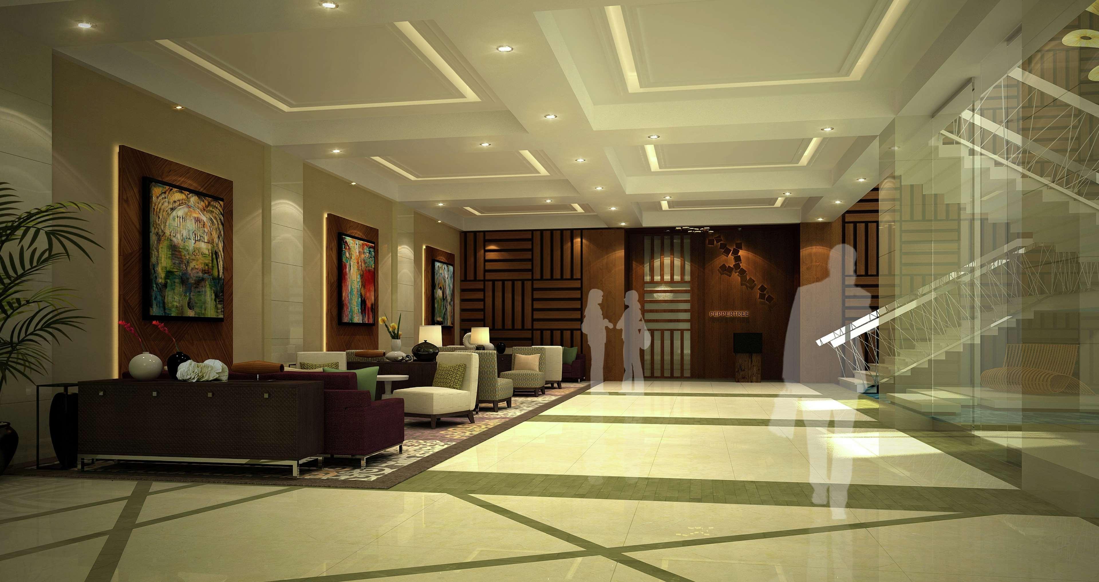 Doubletree By Hilton Doha - Al Sadd Ξενοδοχείο Εξωτερικό φωτογραφία The lobby of the hotel